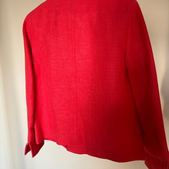 Talbot Orange Blazer - Size 8P - Picture 2 of 3